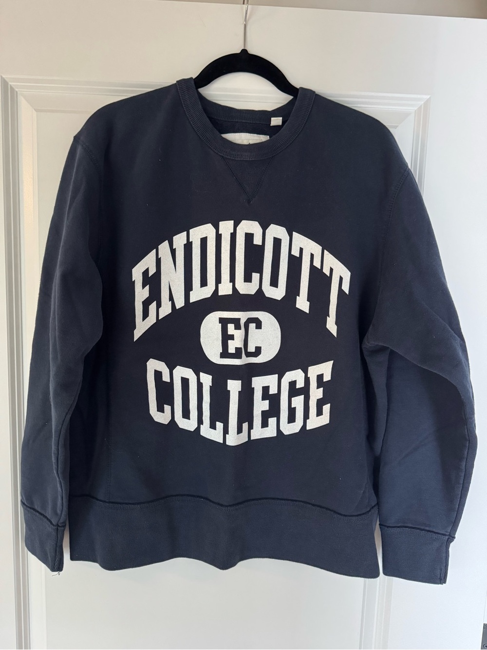 Endicott College Navy Crewneck Sweatshirt